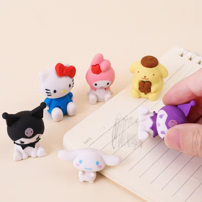Wholesale Cute Cartoon Pet 3D Eraser Blind Box