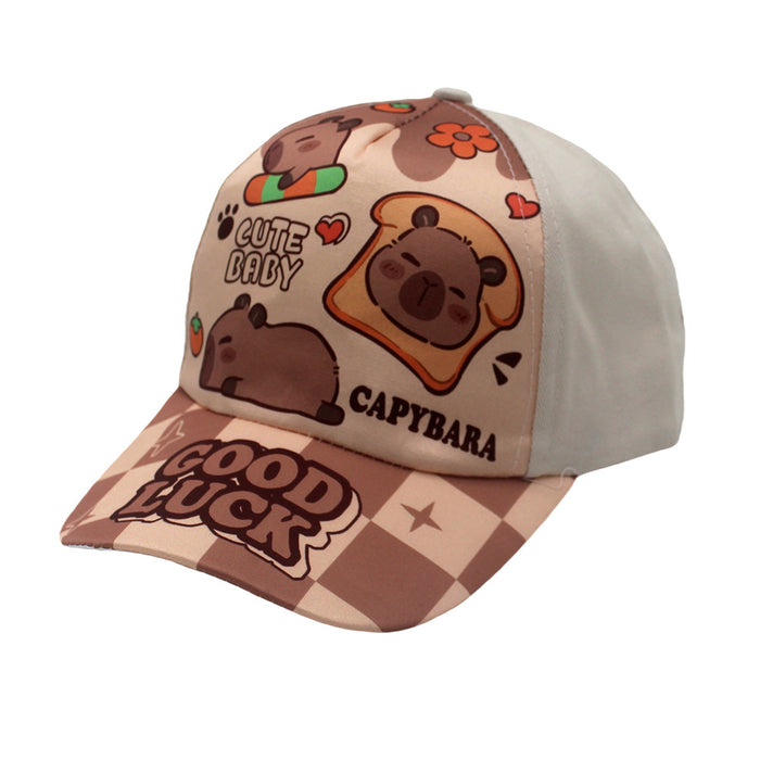 Wholesale Kapibala Print Children' s Baseball Hat