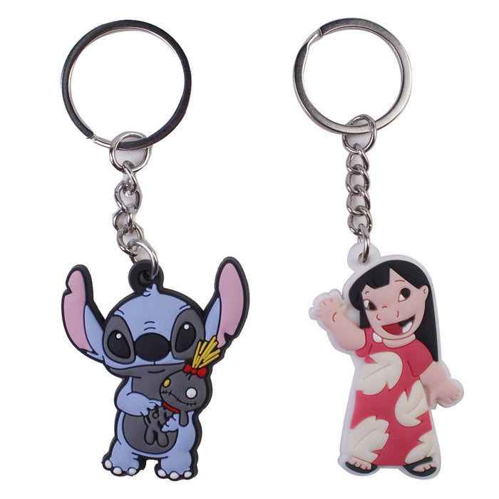 Wholesale 10pcs Cute Creative Cartoon PVC Keychains JDC-KC-MiLai009