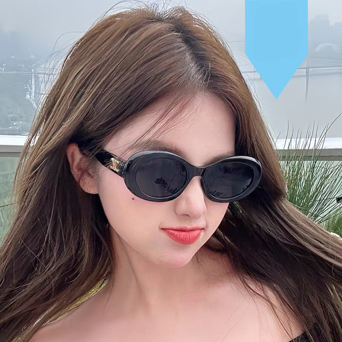 Wholesale   Oval Retro Sunglasses Women's   Seaside Sunglasses for Men