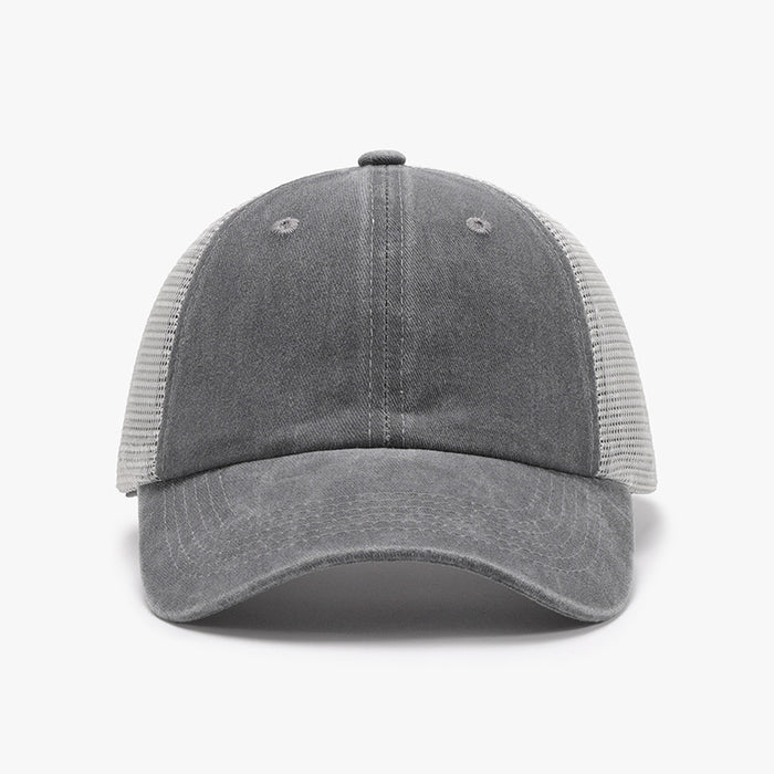 Wholesale Baseball cap, driver's cap, breathable adjustable running cap, sports mesh cap