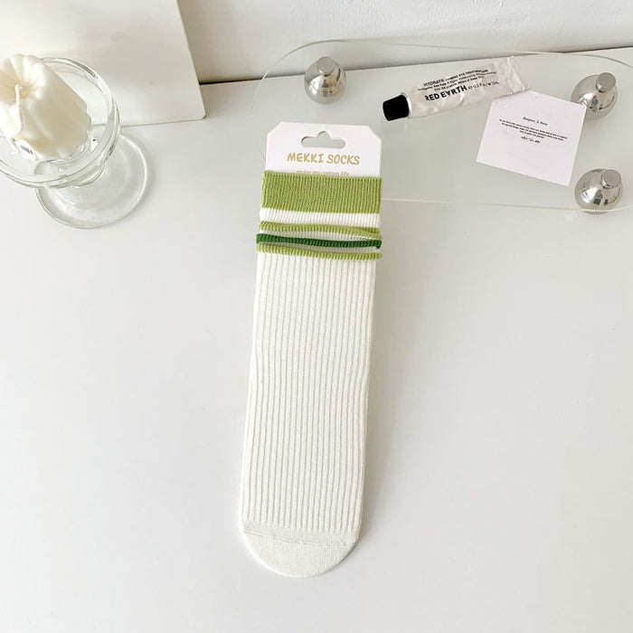 Wholesale Socks Thin Stacked Socks Middle Socks