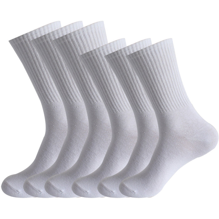 Wholesale Calf socks, mid leg socks, solid color cotton socks, running sports