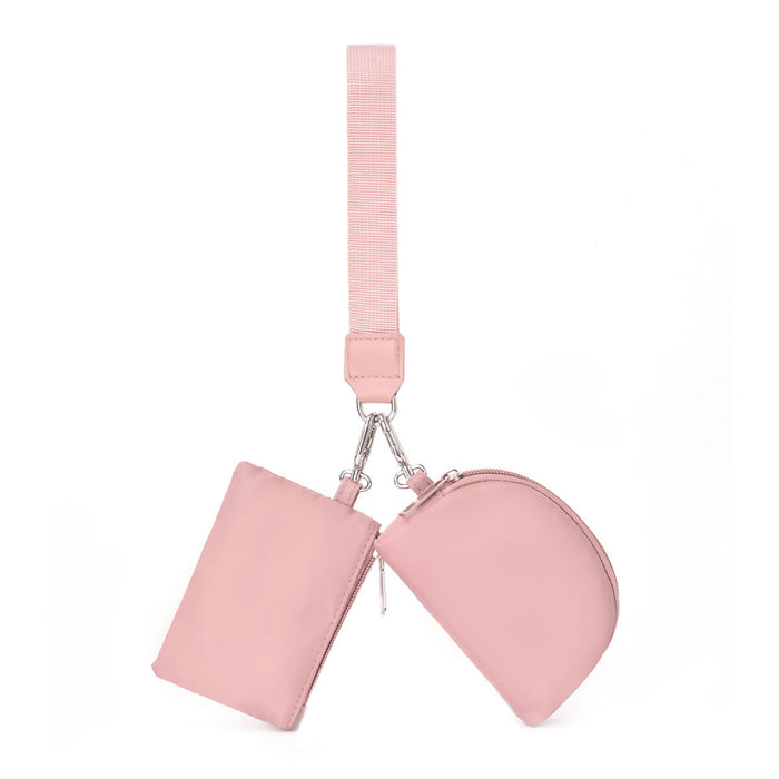 Wholesale Same style wrist bag, portable Lulu card bag, bank card mini change storage bag