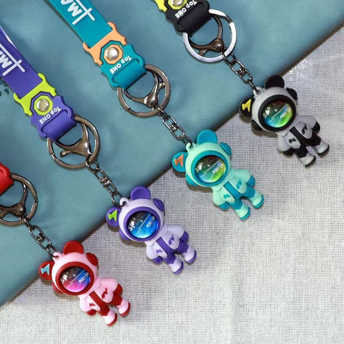 Wholesale Cartoon Cute Creative Keychain Exquisite Car Backpack Pendant Accessories Keychain