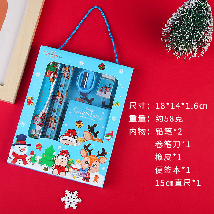 Wholesale Christmas student stationery gift box suit children' s Christmas small gift