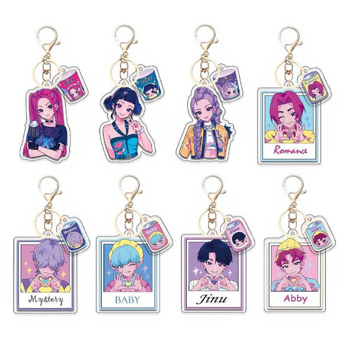 Wholesale K-pop themed acrylic keychain