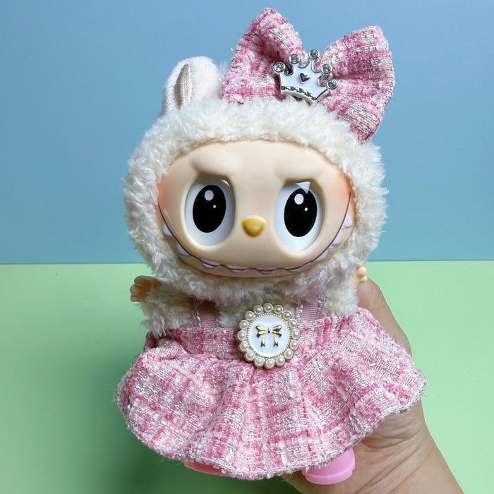 Wholesale Doll clothes can be worn and replaced with plush clothes and accessories
