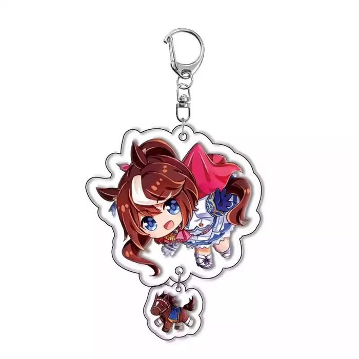 Wholesale Anime merchandise acrylic keychain pendant
