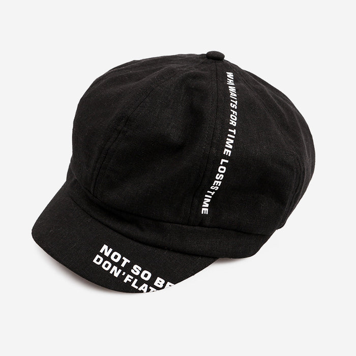 Wholesale Hat Beret Versatile Fashion Octagonal Hat Literary Newspaper Children's Hat Casual Painter Hat