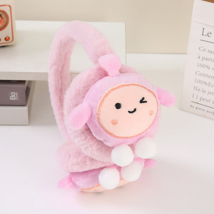 Wholesale Kids'  Trendy Cartoon Earmuffs for Warmth and Freeze Protection