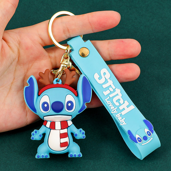 Wholesale Cartoon-themed cute f designs keychains