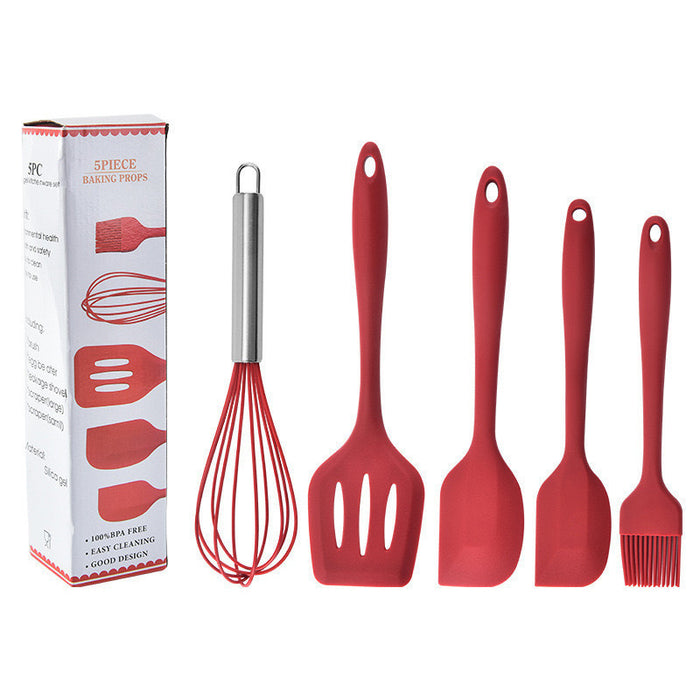 Wholesale Silicone High Temperature Resistant Five-piece Kitchenware Set JDC-KW-Joyasdechina001