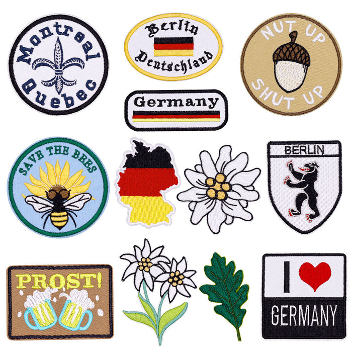 Wholesale Oktoberfest Embroidery DIY Patches