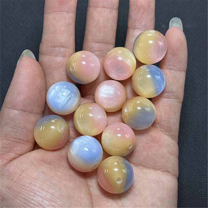 Wholesale 200pcs 16MM Cat Eye Resin Beads JDC-BDS-Xiaox003