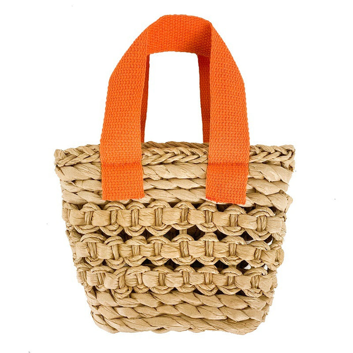 Wholesale Straw Children's Handbags  JDC-HB-YuanDuo022