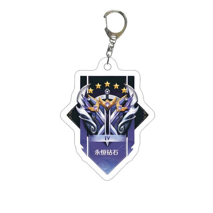 Wholesale Game-themed acrylic keychain accessory