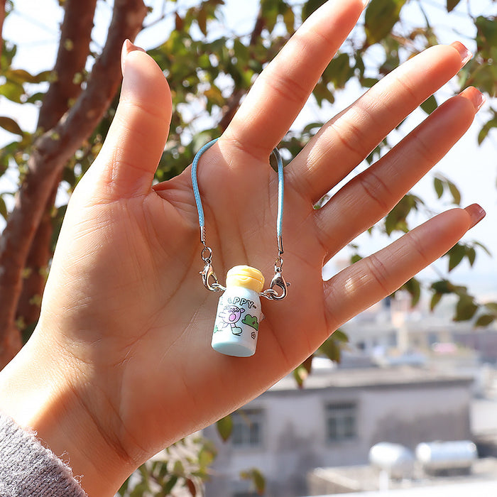 Wholesale cup pendant cute small bottle doll accessories cup accessories