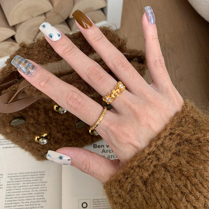 Wholesale Fashion Niche Design Personality Jewelry Rings