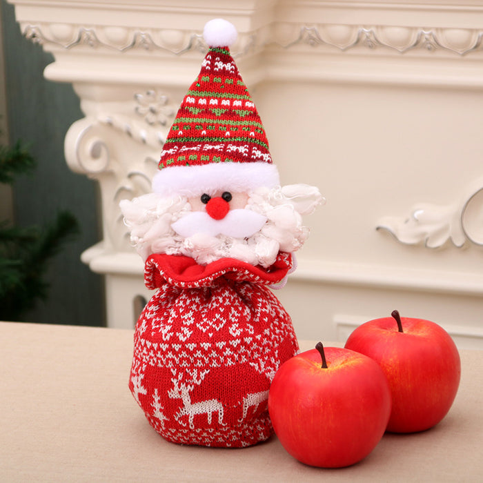 Wholesale Christmas Apple Bag, Handbag, Christmas Eve Gift Bag, Kidsren' s Small Gift Bag, Christmas Apple Bag