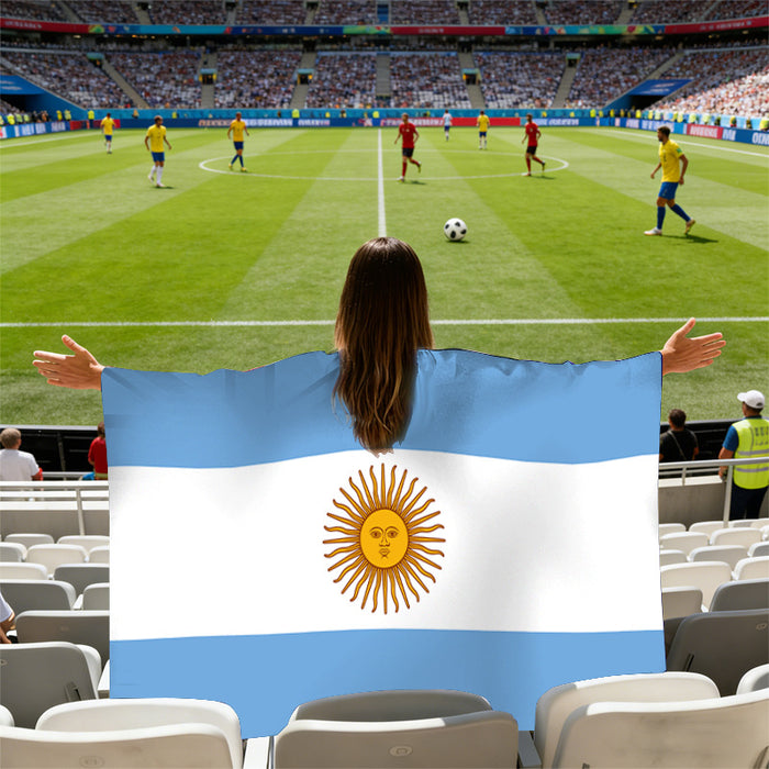 Wholesale Fan Flag 90x150cm Decorative World Cup Party Accessory