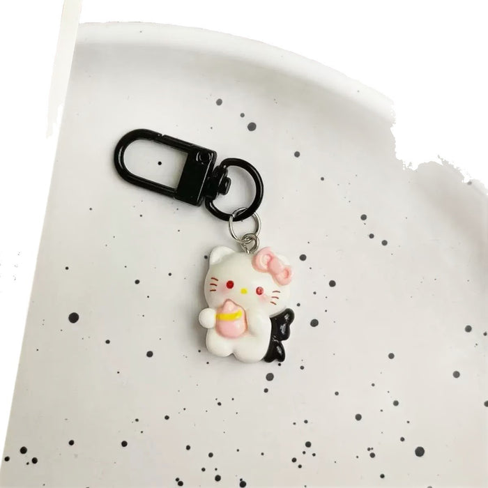 Wholesale Small cat Pendant Backpack School Bag Pendant Cute Keychain