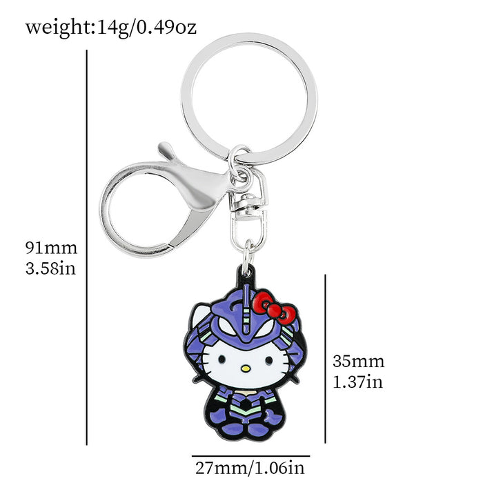 Wholesale Kuromi Keychain Cartoon Bag Pendant Sanrio Keychain Doll Pendant JDC-KC-BS003