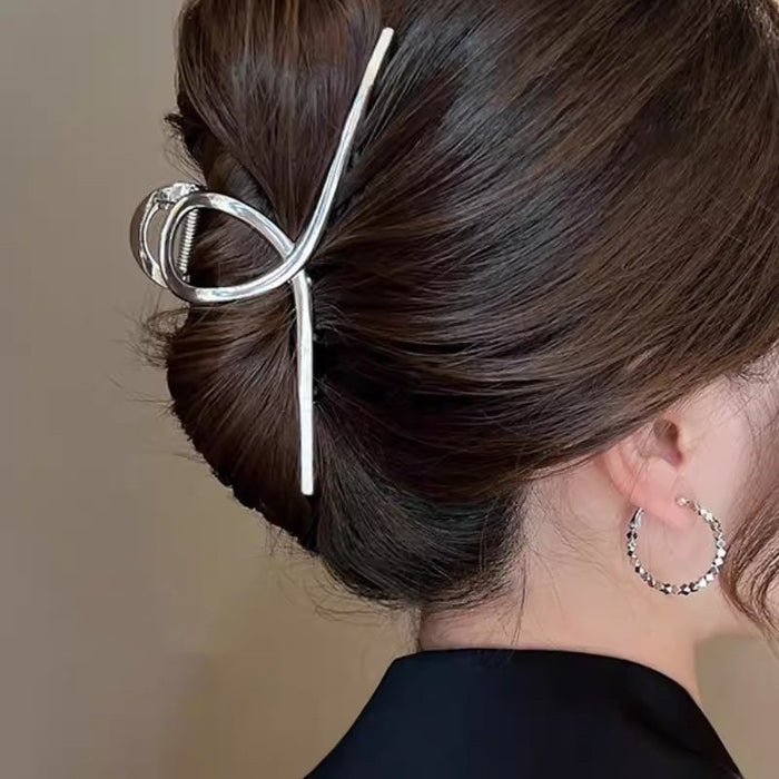 Wholesale Shark Clip Metal Oversized Grab Clip Hair Quantity Multi-Clip Hairpin Female