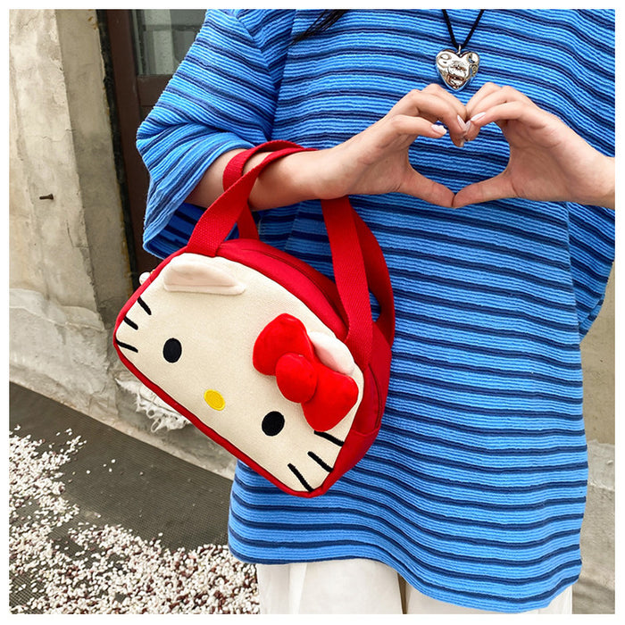 Wholesale Cartoon Cute Canvas Handbag JDC-HB-Zeze002