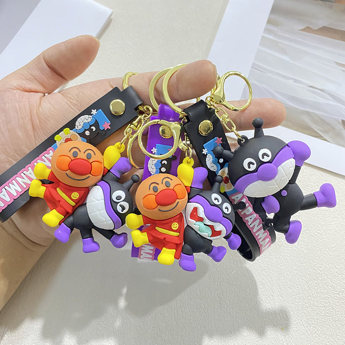 Wholesale Creative Cartoon 3D Silicone Doll Keychain