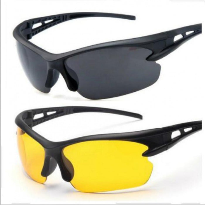 Wholesale New sunglasses for men, sports, outdoor cycling, night vision goggles, windproof, dustproof, insect proof sunglasses