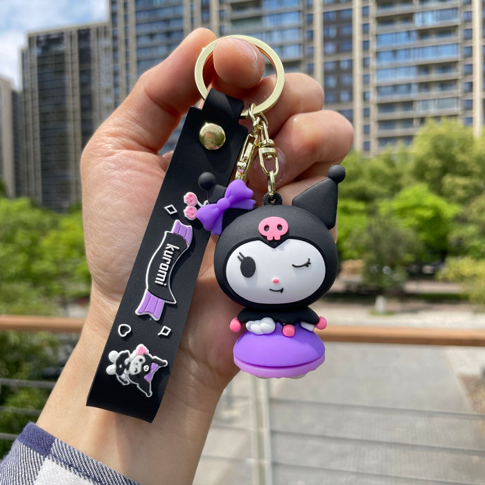 Wholesale Keychain Soft Rubber Cute Doll Car Keychain Backpack Pendant