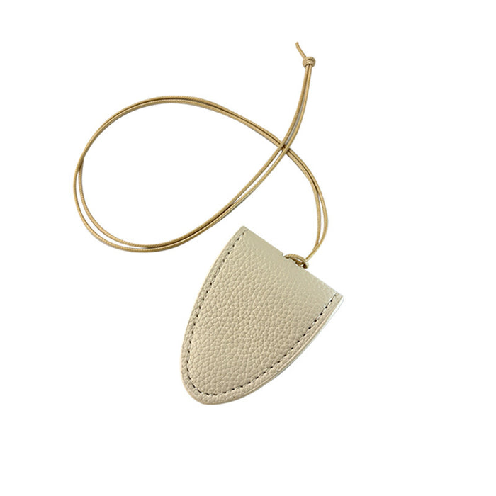 Wholesale Color PU Leather Magnetic Neck Glasses Bag Necklace Sunglasses Glasses Holder