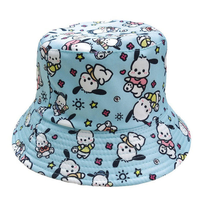 Wholesale Fisherman's hat, cute cartoon basin hat, double-sided sun protection and sunshade hat, bucket hat