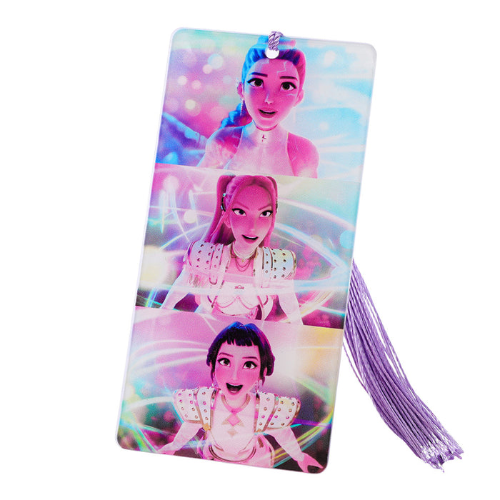 Wholesale Creative K-Pop Acrylic Bookmarks