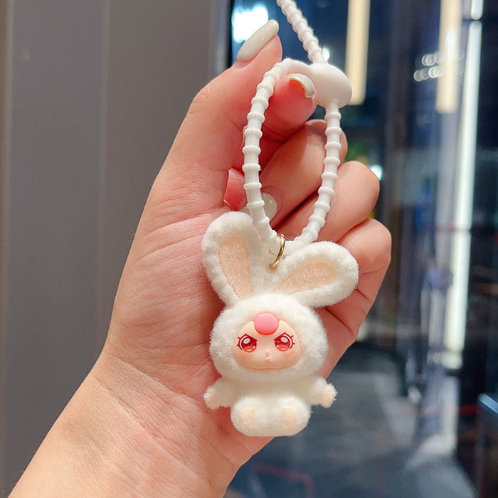 Wholesale Cartoon Flocked  Bear Pendant Cute Bag Desktop Decoration