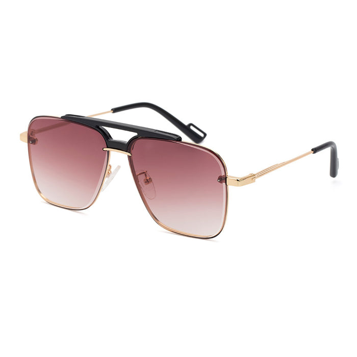 Wholesale frameless trim sunglasses men's fashion glasses sunglasses