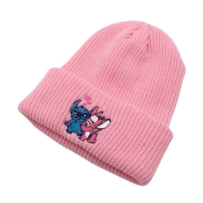 Wholesale Acrylic Cartoon Embroidery Knitted Hat JDC-FH-ZhiXie023