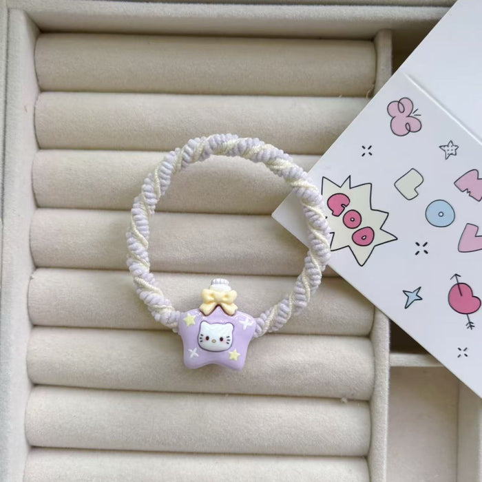 Wholesale Rubber Band Resin Headband Katie Hair Band Rubber Band Hair Accessories