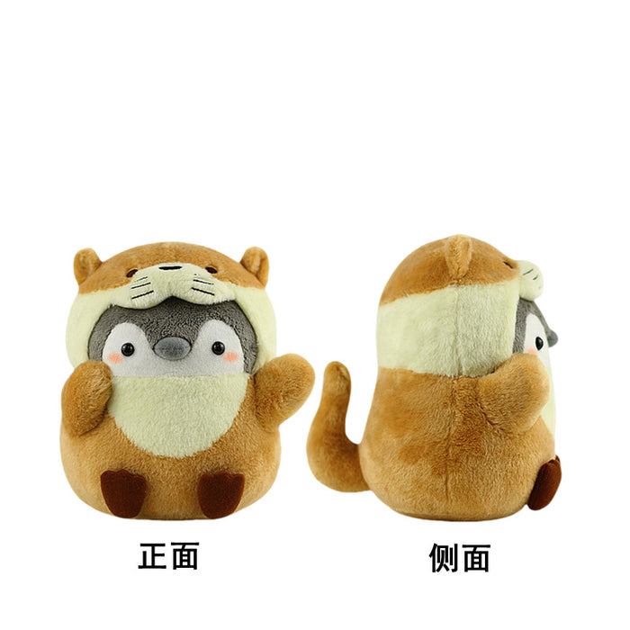 Wholesale Plush doll cute keychain penguin doll school bag accessories bag pendant