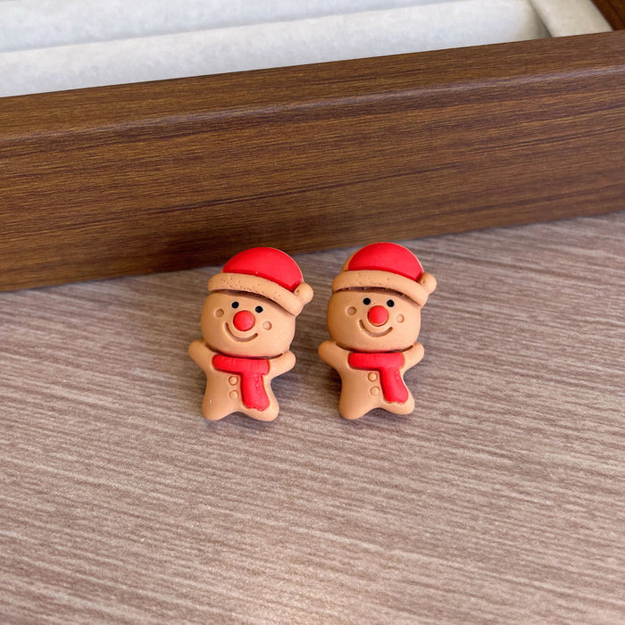 Wholesale Christmas Cartoon Cute   Earrings