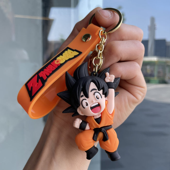 Wholesale Keychain Cartoon Doll Car Keychain Pendant Bag Pendant Baby Grabber Small Gift