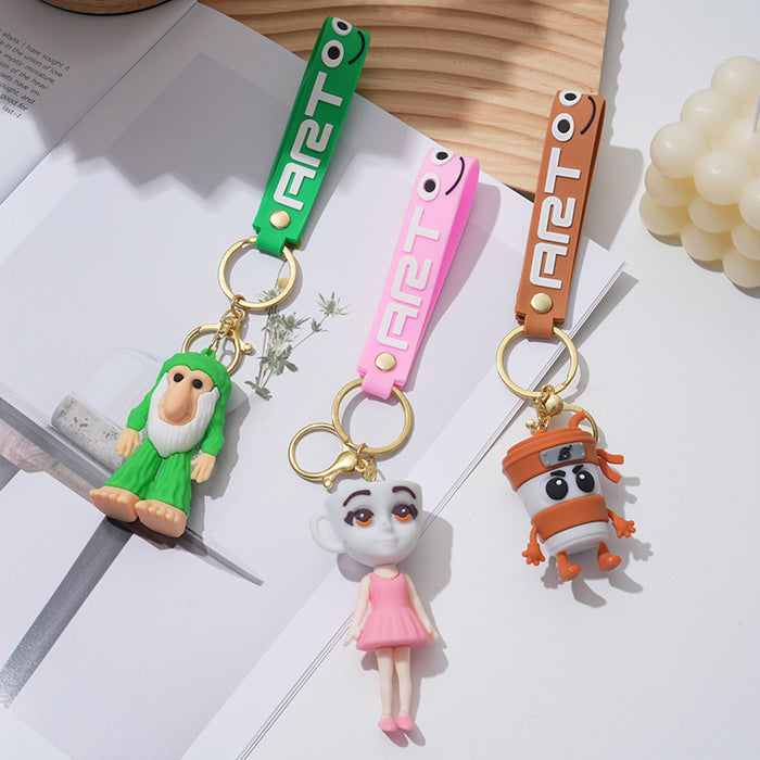 Wholesale Keychain Pendant  Funny Keychain