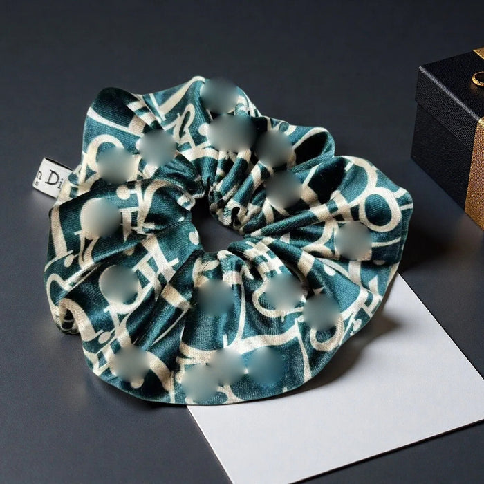 Wholesale Velvet Letter Scrunchie Chic Hair Accessory For Everyday Styling And Boutique Resale
