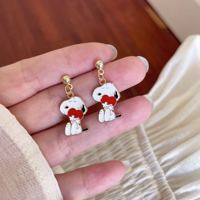 Wholesale Cute cartoon puppy earrings