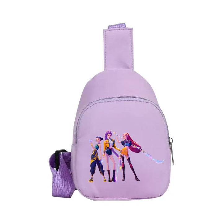 Wholesale   kpop Cute Anime Cartoon Print Shoulder Bags