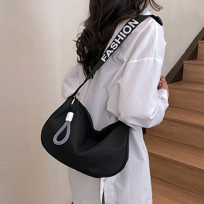 Wholesale Nylon Crossbody Bag with Contrast Color Street Fashion Design