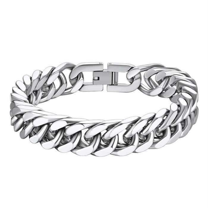Wholesale Stainless steel bracelet trendy and versatile, simple bracelet