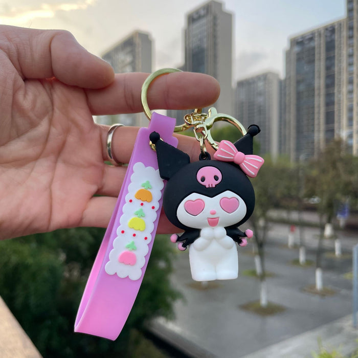 Wholesale Cartoon figurine hanging decoration creative keychain backpack pendant