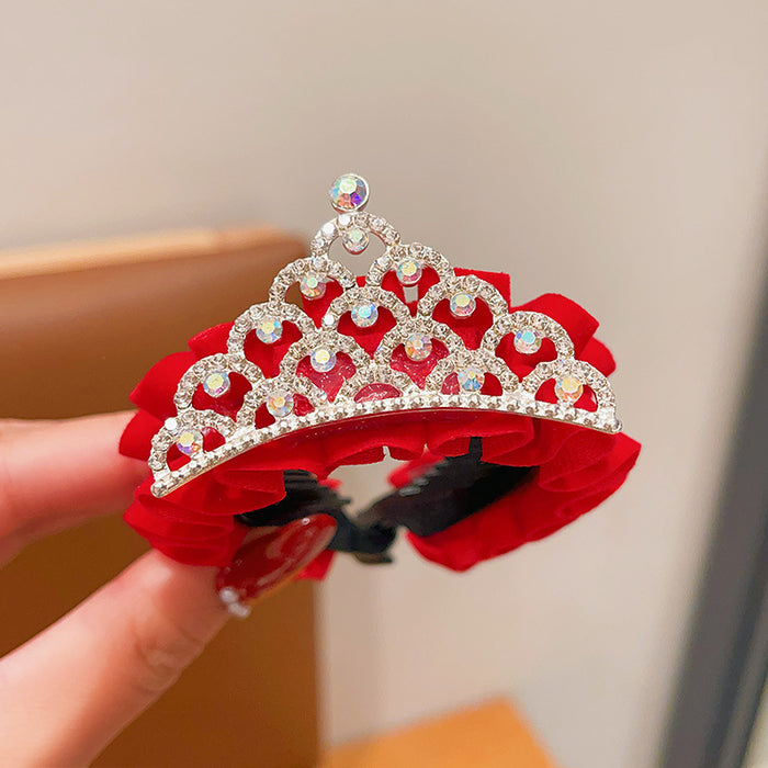 Wholesale Children's ponytail buckle butterfly hairpin hair accessory